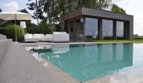 Pool House en Bois Belgique chez Veranclassic
